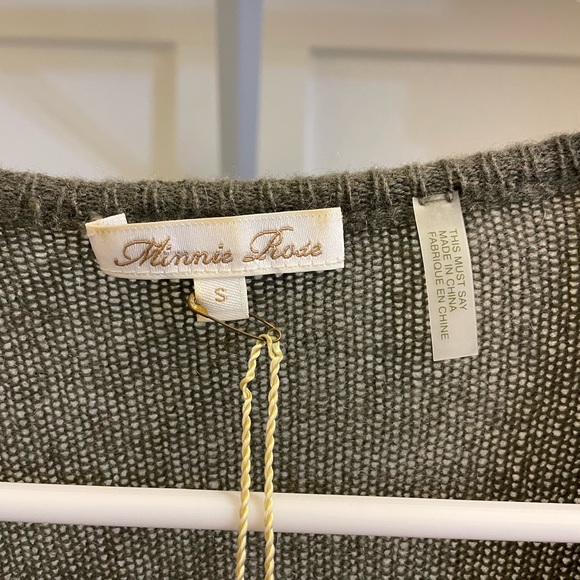 Minnie Rose 100% cashmere cardigan - Picture 2 of 5